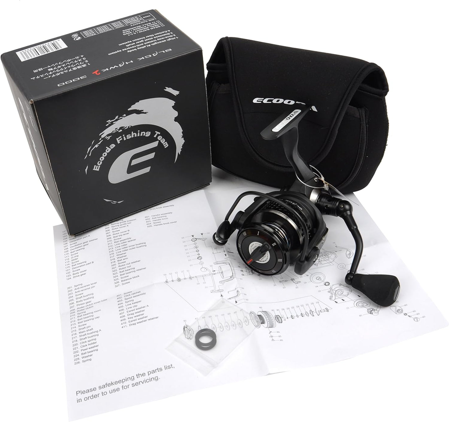 ECOODA BLACK HAWK 4000