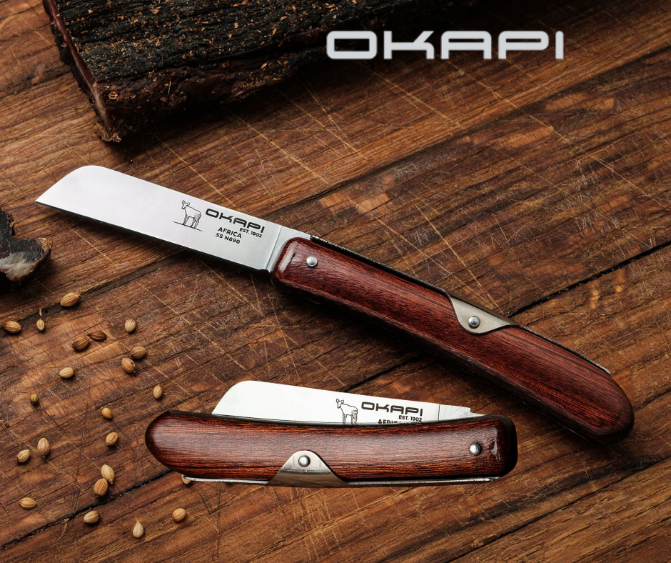 OKAPI BILTONG KNIFE & BILTONG AND BEER KNIFE