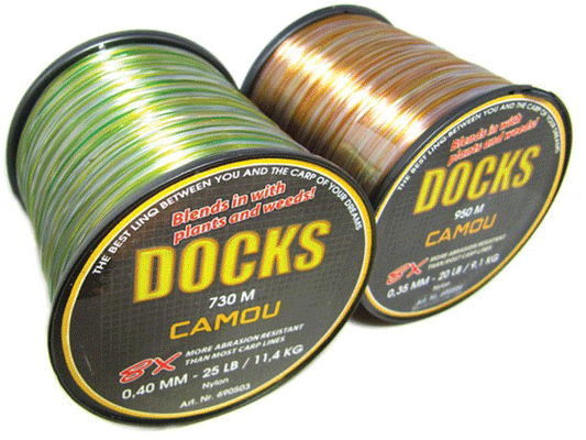 DOCKS SPECIMEN CARP NYLON LINES