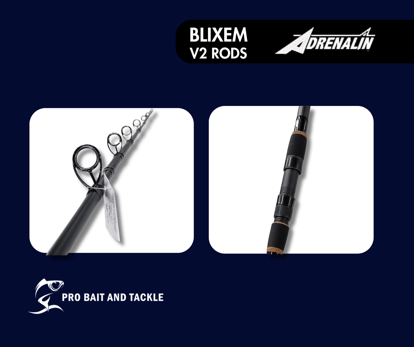 ADRENALIN BLIXEM CARP FISHING RODS