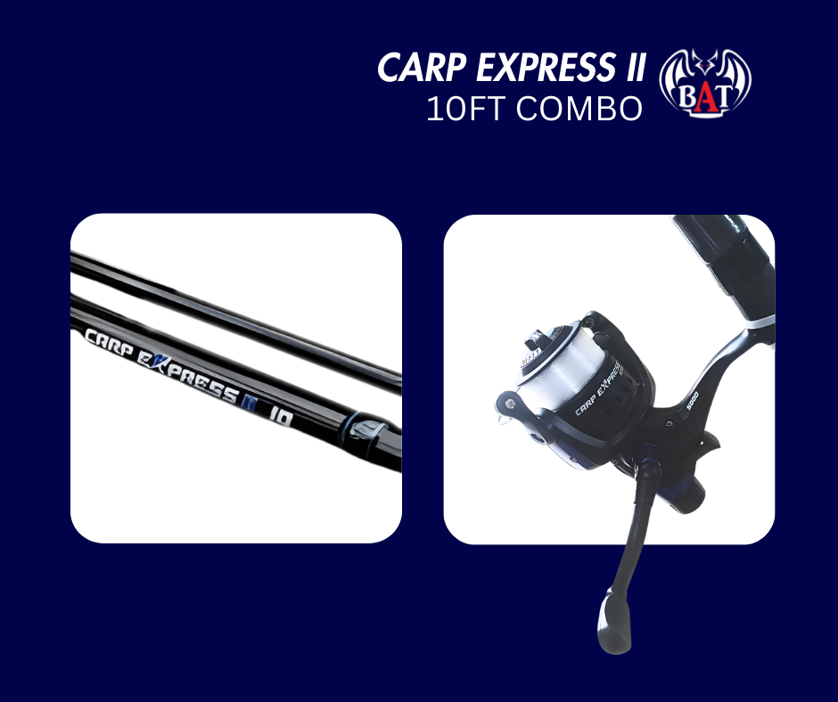 BAT CARP EXPRESS II COMBO ROD AND REEL