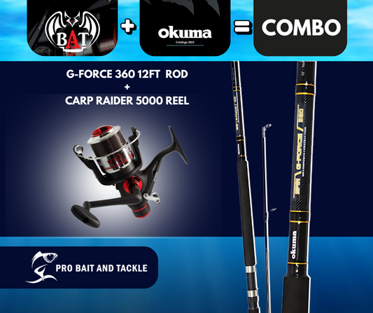 GF-S-1002M OKUMA ROD AND B.A.T REEL COMBO