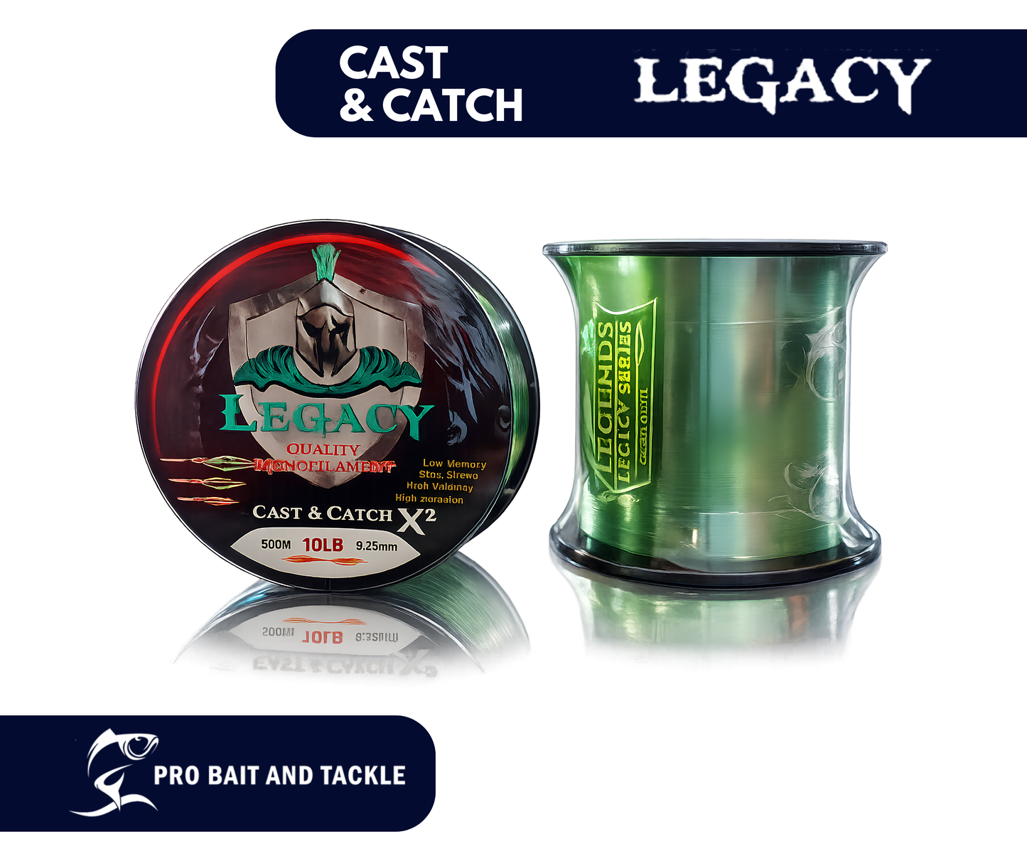 LEGACY CAST AND CATCH X2 LINE