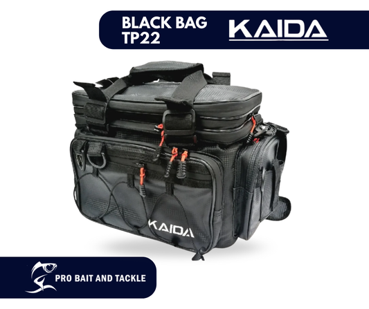 KAIDA FISHING BAG BLACK TP22