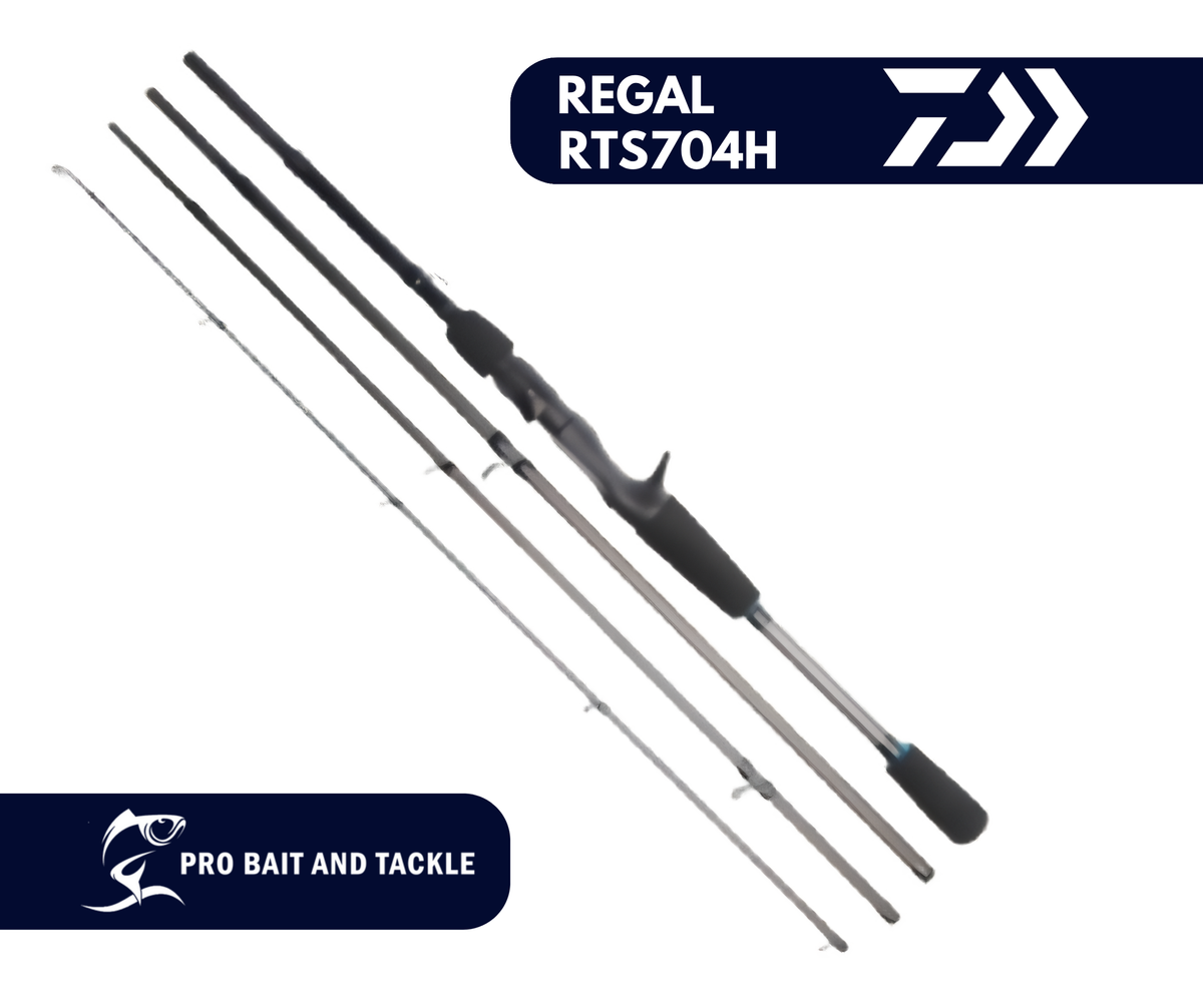 DAIWA REGAL 7FT TRAVEL SPINNING ROD RTS704H