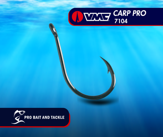 VMC 7104 NO 6 VANADIUM CARP PRO HOOKS